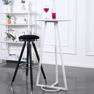 أثاث تجاري حديث مستدير من الخشب للحانات المنزلية والمآدب والنوادي الخارجية والمطاعم والمطاعم لتناول الطعام - Product Image 6