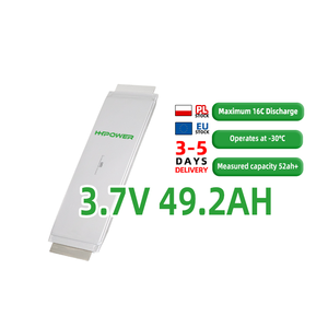 Cellule NMC 16C haute performance rechargeable 3,7 V, batterie lithium 3,7 V 49,2 Ah 52 Ah pour véhicule électrique, cellule Power Pouch - Product Image 1