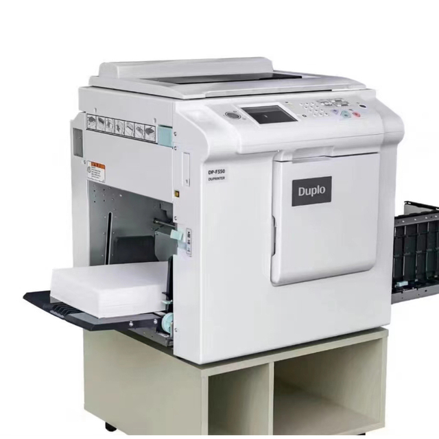 Used Digital Duplicator for Duplo DP-F550 with 150ppm Printer