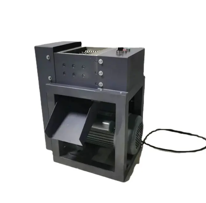 Kleine Metalen Shredder Afval Plastic Rubber Metaal Recycling Afval Kleine Lab Verpletterende Mini Shredder Machine