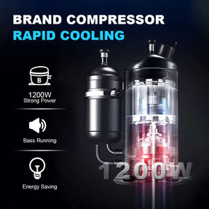 Máquina de Hielo Suave Comercial de 1200W, 18L/H, Pantalla LED, 3 Sabores y Colores Disponibles, IC-2, Máquina de Hielo de 3 Sabores, 18L/H C - Product Image 6