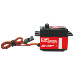 고정 날개 터보 제트 로봇 모델 항공기 모터용 플래시 세일 고 토크 12.9KG 금속 스티어링 기어 - Product Image 1