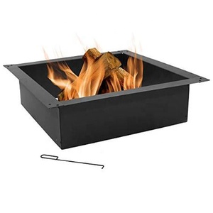 Brasero rond en acier inoxydable de 42 pouces avec anneau métallique pour le camping en plein air, couleur et taille personnalisables - Product Image 6