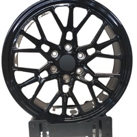 Nouvelles jantes en alliage d'aluminium forgé 6061 T6, design Hyper Black Mesh, pressées 12000T, certifiées TUV JWL VIA Std S2-00047, 18-23, personnalisées