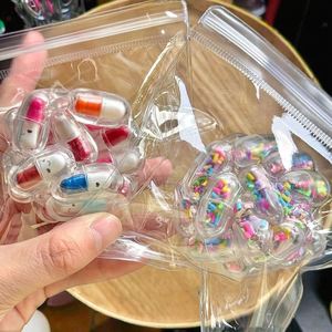 Nueva Serie Creativa de Juguetes Blandos TPR con Sonajero en Forma de Cápsula para Niños y Adultos, Juguetes Antiestrés para Aliviar el Estrés y la Ansiedad - Product Image 3