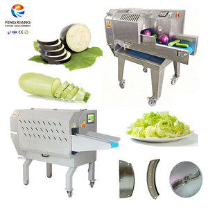 Cortadora de Verduras Automática con Controlador PLC, Tamaño de Corte Ajustable de 1-60 mm, para Berenjenas, Lechuga y Cebolla Verde - Product Image 1