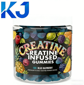 Gummies de créatine monohydrate naturelle, marque privée, supplément <span class=keywords><strong>pré</strong></span>-entraînement pour l'endurance et la récupération musculaire - Product Image 1