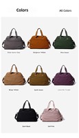 Tas Travel Ultra-Ringan Bernapas Baru, Tas Selempang Kasual Olahraga, Desain Sederhana, Kapasitas Besar, Bahan Poliester untuk Pria Wanita