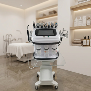 Máquina de belleza facial 10 en 1 para dermoabrasión con agua, chorro de oxígeno, limpieza profunda, eliminación de puntos negros, rejuvenecimiento de la piel, equipo de belleza - Product Image 1