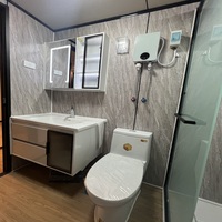Casa Contenedor Prefabricada Expandible Lista para Envío, 20 y 40 Pies, en Venta, Envío Incluido, Mini Casa Prefabricada de 3, 4 o 5 Dormitorios, Fabricada con Panel Sándwich
