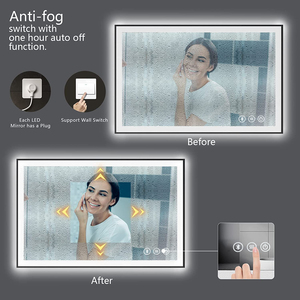 Đầy đủ chiều dài phòng tắm trang điểm gương với LED chiếu sáng Vanity gương với đèn cho khách sạn phòng tắm gương với LED ánh sáng - Product Image 5