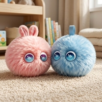 Jouet en peluche interactif AI, robot en peluche doux pour enfants, cadeau de fête