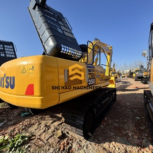 Excavadora Hidráulica de Orugas Komatsu PC350 de Alto Rendimiento para Construcción en Desiertos con Rodamientos de Caja de Cambios Kawasaki de Baja Pérdida - Product Image 4