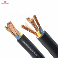 Kabel Berlapis Karet Fleksibel YC 450/750V Konduktor Tembaga Tugas Berat Tahan Air Tahan Minyak