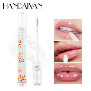HANDAIYAN Fruit Lip Oil Gloss Venta al por mayor a granel 6 colores Otros productos de maquillaje <span class=keywords><strong>New</strong></span> Hidden Lip Line Hidratante <span class=keywords><strong>Essence</strong></span> <span class=keywords><strong>Lipgloss</strong></span> - Product Image 3
