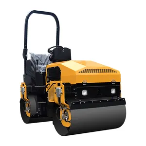 Cheap price hydraulic vibrating static hand compactor diesel road roller price for hot sale