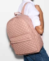 Sac à dos matelassé léger pour femmes et filles, sac à dos gonflé en nylon pour les voyages, usage quotidien, sac à main, sac à dos gonflé personnalisé