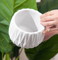 Vente en gros de pots de fleurs d'intérieur, pots de fleurs modernes de grande taille, pots de fleurs en céramique pour jardin, à prix avantageux