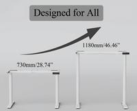 PRORIALS Escritorio de Computadora Eléctrico Inteligente de Altura Ajustable, con Marco para Mesa Elevadora, en Colores Personalizados, ¡Gran Venta!
