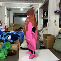 Sacs à bonbons publicitaires mignons de haute qualité fabriqués sur mesure en usine, sculptures en mousse EVA, mascottes de marque, articles promotionnels