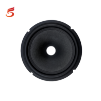 Haut-parleur pièces de rechange amplificateur haut-parleur accessoires 6.5 pouces papier cône corne bassin bord en caoutchouc