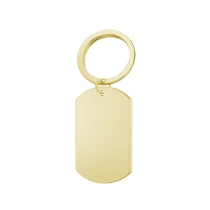 Wholesale Customizable Stainless Steel <b>Dog</b> Tag Keychain Lightweight Fashionable Anti-Lost Rectangular Metal Gravure Printed - Product Image 4