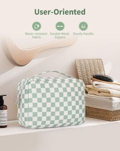 Large Makeup Cosmetic Organizer Storage Hanging <b>Toiletry</b> <b>Bag</b> for <b>Men</b> and Women Travel <b>Toiletries</b> <b>Bag</b> Water-resistant - Product Image 3