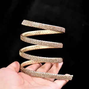 Bling kính trang trí Rhinestone ban nhạc tay làm cho bán thành phẩm giày mũ chất liệu kim cương trang trí cho Dép/dép - Product Image 1