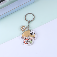 Porte-clés Fabricant OEM ODM Porte-clés Pendentif Transparent Clair Breloques Porte-clés Acrylique Personnalisé Porte-clés Porte-clés en Plastique Accessoires