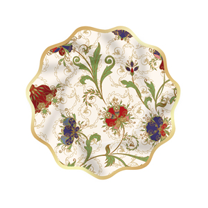 DAMAI New Styles Floral Theme Paper Plates Cup Disposable Plates Flower Party Tableware Set for <b>Tea</b> Party - Product Image 4