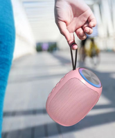 Mini haut-parleur stéréo portable sans fil RGB avec AUX, TF et USB pour ordinateur, téléphone portable, utilisation en extérieur et pour les fêtes