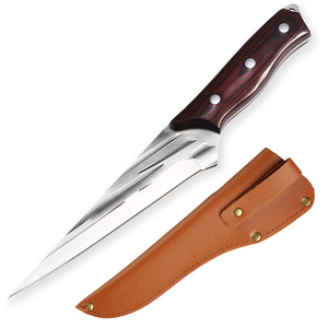 Set di <span class=keywords><strong>Coltelli</strong></span> da Cucina Multiuso Forgiati Yangjiang, <span class=keywords><strong>Coltelli</strong></span> per Disossare e Sfilettare con Manico in Legno Colorato - Product Image 6