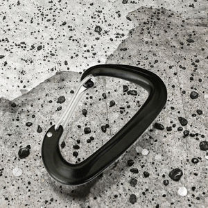 7075 8 # คาราไบเนอร์รูปตัว D ขนาด 3 นิ้ว แบบหนีบ สามารถสลักโลโก้ด้วยเลเซอร์ได้ รับน้ำหนักได้ 12 กิโลนิวตัน  วัสดุอลูมิเนียมสำหรับงานบำบัดน้ำ  กระบวนการเคลือบด้วยไฟฟ้าแบบออกซิเดชั่น - Product Image 3