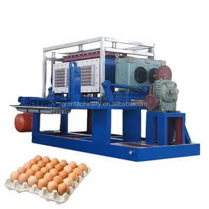 Hot Sale 1000 pcs/h Egg Tray Making Machine For Paper Pulp Recycle System Egg Carton Machine Price