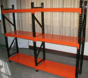 Magazzino di stoccaggio del sistema industriale scaffalature metalliche bulk rack longspan di larghezza span scaffalature 300kgs/livello di goccia della rottura di medie dimensioni cremagliera