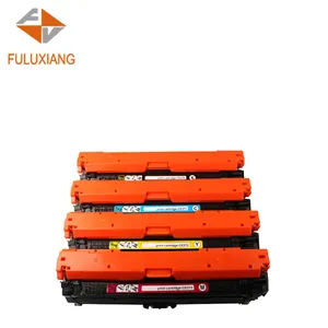 FULUXIANG 호환 650A CE270A CE271A CE272A CE273A HP 레이저젯 CP5525/M750n/750dn/750xh 용 프린터 토너 카트리지