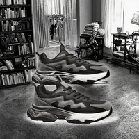 Zapatillas Deportivas de Moda para Hombre, con Cordones, Transpirables, con Aumento de Altura, Novedad de 2026, con Logotipo de Marca Personalizado