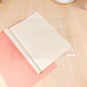 Bloc-notes transparent A4 pour examens, feuilles mobiles blanches, bloc-notes de correction pour étudiants ADB98337 - Product Image 2