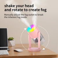 Nouvelle maison USB humidificateur d'air à ultrasons pulvérisateur de brume fraîche 280ml romantique ciel étoilé lampe électrique brumisateur humidificateur voiture