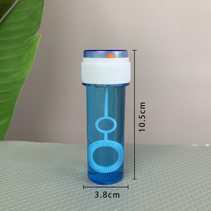 Bouteille en plastique transparente de 60 ml pour <span class=keywords><strong>jeu</strong></span> aquatique estival, avec petit bâtonnet souffleur, jouet à bulles de savon pour enfants, idéal pour la baignoire intérieure - Product Image 4