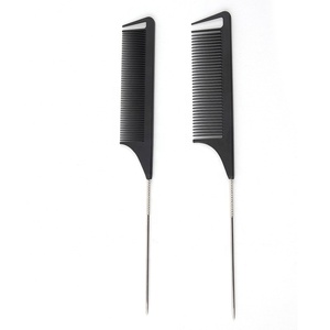 Peines de pelo de carbono personalizados de compras en línea más vendidos para tienda de salón - Product Image 1