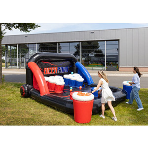 Système de jeu gonflable IPS de carnaval gonflable interactif IPSY / IPS Beer Pong pour le renforcement d'équipe - Product Image 1