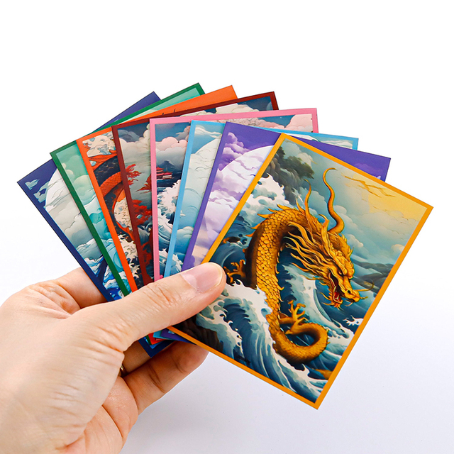 Classic of Mountains and Seas Art Card Sleeves Matte Penny Sleeves for Game Card protection