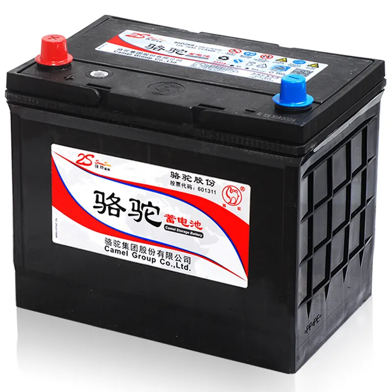 キャメルブランド鉛蓄電池DIN MF 12V 55AH/60AH/75AH/80AHメンテナンスフリーカーバッテリー卸売