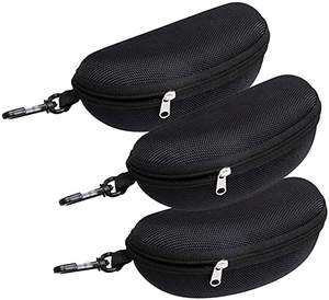 カスタムジッパー収納安全メガネバッグケースポーチ目の保護ボックス、仕事やスポーツ用の便利なベルトクリップ付き - Product Image 5