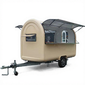 Australiano Standard di concessione Mobile carrello cibo rimorchio camion cibo in vendita USA - Product Image 1