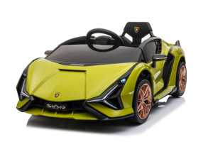 BAB WAY Voiture électrique pour enfants sous licence <span class=keywords><strong>Aventador</strong></span> <span class=keywords><strong>12V</strong></span> 4x4 avec télécommande parentale, voiture jouet de luxe avec livraison DDP - Product Image 3