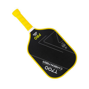 Pala de Pickleball de Fibra de Carbono T700 de 16 mm, Profesional, para Entrenamiento, Color Amarillo, Aprobada por la USA - Product Image 4