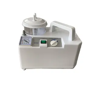 hospital vacuum portable phlegm suction machine price with single bottle