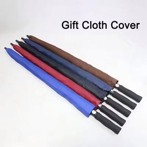 Factory Wholesale 30 Inch Automatic Golf Large <b>Windproof</b> Custom Logo Prints Luxury Promotional Branded <b>Umbrella</b> - Product Image 3